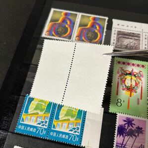 中国切手 バラ切手 各種様々 コレクター 収集家 放出品 アルバム付き 未使用品 ★25の画像7