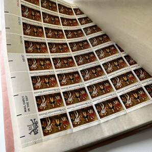 1970〜80年代 アメリカ切手 シート 貼り付け 希少品 ★11の画像5