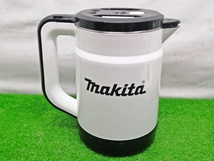 中古品 makita マキタ 18V×2＝36V 充電式 ケトル 白 KT360DZW_画像3