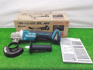 中古美品 makita マキタ X LOCK形式 100mm 18V 充電式 ディスクグラインダ GA420DZ