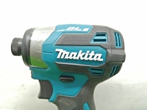 中古美品 makita マキタ 18V 充電式 インパクトドライバ 青 TD173DZ ②_画像4