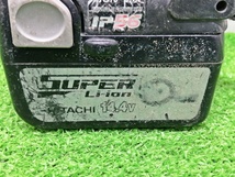 ジャンク品 HITACHI 日立工機 14.4V コードレス インパクトドライバ 3.0Ahバッテリ×2個付 WH14DBAL2_画像8