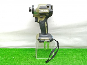 中古品 makita マキタ 18V 充電式 インパクトドライバ オリーブ TD173DZO