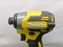 未使用品 makita マキタ 18V 充電式 インパクトドライバ 6.0Ahバッテリ×2付 フレッシュイエロー TD173DGXFY ④_画像5