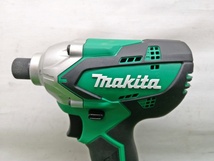 中古美品 makita マキタ 18V 充電式 インパクトドライバ ライトバッテリ専用 1.5Ahバッテリ×2付 MTD002DSX_画像5