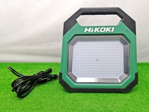 中古品 HiKOKI 日立工機 18V コードレスワークライト UB18DD