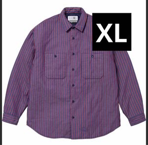 Supreme x MM6 Maison Margiela Padded Shirt Purple