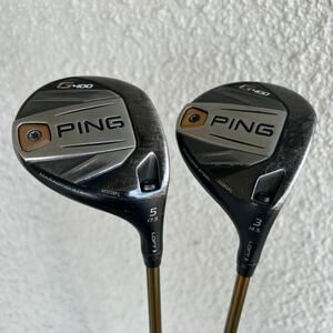 ピン PING G400 3W 14.5° 5W 17.5°フェアウェイウッド 2本セット ALTA J CB S