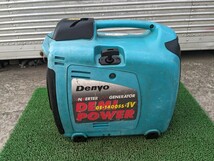 ◆Denyo　インバーター発電機◆　GE-1400SS-IV　50Hz/60Hz切替可能　★引取り歓迎★_画像2