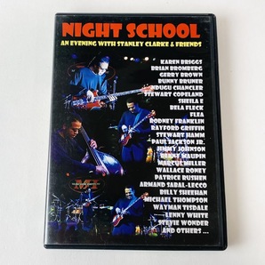 即決☆セル版 DVD☆ 中古☆ スタンリー・クラーク / Night School an Evening With Stanley Clark &Friends 輸入盤の画像1
