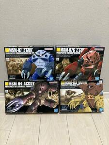 HGUC ズゴック ＆シャア専用ズゴック＆アッガイ＆ゴッグ未組立 ガンプラ BANDAI 機動戦士ガンダム HG バンダイ 