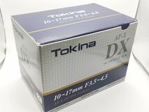 【箱付き、オマケ付き】Tokina 10~17mm F3.5~4.5 AT-X 107 DX Fisheye ／ 魚眼レンズ　CANON EFマウント_画像5