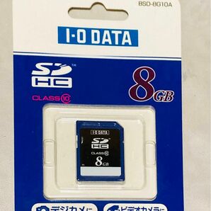 I データ SDHCメモリーカード 8GB Class10 BSD G10A