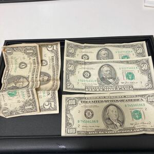 ※13724　米ドル　紙幣　＄　206ドル　外貨　アメリカドル　USドル　まとめ　多数