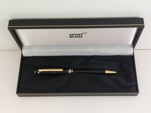 8273　モンブラン MONTBLANC マイスターシュテック MEISTERSTUCK 黒 ボールペン 筆記確認 現状品