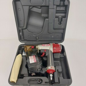 12933 MAX マックス 354 COIL NAILER コイルネイラ 釘打ち機 CN-354 常圧 ケース付き USED品 現状品の画像9