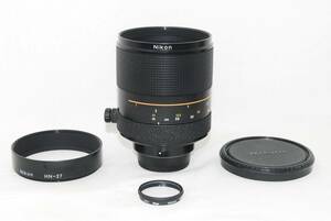 ★良品★Nikon ニコン RF reflex-NIKKOR 500mm F8 New フード付き♪