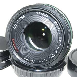 ★極美品★ペンタックス smc PENTAX DA 70mm F2.4 Limited フード付き♪