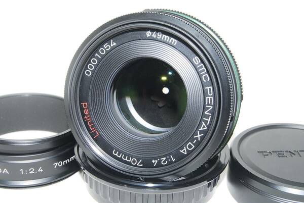 ★極美品★ペンタックス smc PENTAX DA 70mm F2.4 Limited フード付き♪