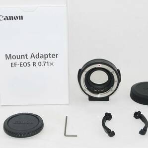 ★極美品★CANON キャノン EF-EOS R 0.71x Mount Adapter マウントアダプター♪