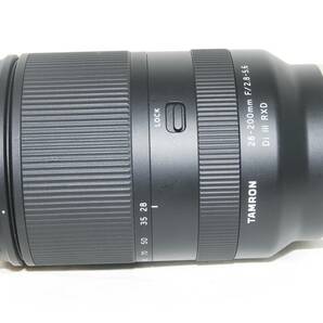 ★良品★TAMRON タムロン 28-200mm F2.8-5.6 Di Ⅲ RXD SONY ソニー Eマウント 元箱付き♪の画像4