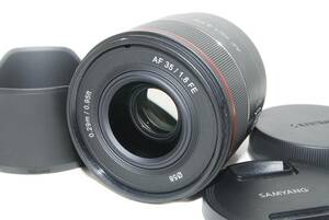 ★極美品★SAMYANG サムヤン AF 35mm F1.8 FE SONY ソニーEマウント ケース付き♪