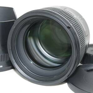 ★実用良品★SIGMA シグマ AF 85mm F1.4 EX DG HSM NIKON ニコン フード付き♪の画像1