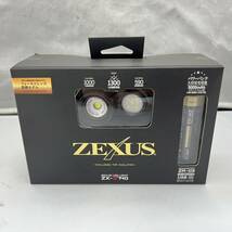□■0416　2024モデル　ZEXUS　富士灯器　ZX-R740 　ヘッドライト　中古品_画像1