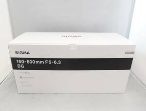 * unused /2024 year 3 end of the month buy goods *SIGMA Sigma 150-600mm F5-6.3 DG OS HSM Contemporary Nikon F for height performance super seeing at distance zoom lens 