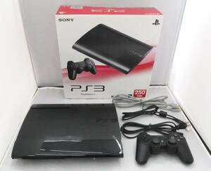 * used / operation verification ending *SONY PlayStation3 PlayStation 3 PS3 CECH-4200B 250GB charcoal black 