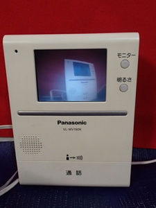 Panasonic パナソニック ドアホン インターホン 親機 VL-MV190K（金具なし） 玄関子機 VL-V564-K 親機通電OK