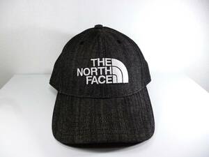 未使用★THE　NORTH　FACE★ノースフェイス★デニム柄★TNFロゴ★キャップ・帽子★