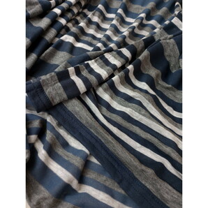 L'EQUIPE レキップ「柄投入で生活にたのしさをプラスする」マルチボーダー 長袖 カーディガン 羽織り 日本製 (26K+8054)の画像3