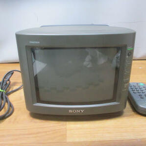 ◆ソニー トリニトロン ブラウン管テレビ◆SONY TRINITRON TV KV-9AD2 通電OK リモコン付き♪H-G-170411カの画像1