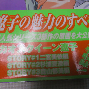 ◆カオスクイーン 遼子 原画集◆1998年9月18日 第１刷発行 初版 クリエイティブシリーズ７ 本 レア 稀少♪H-170417カナの画像3