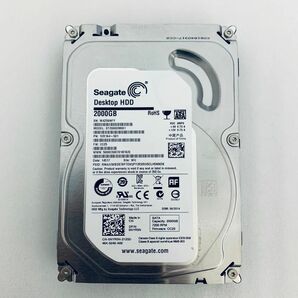 【中古 HDD】Seagate 3.5インチHDD 2TB 型番: ST2000DM001