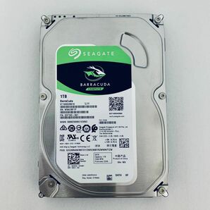 【中古品】Seagate BarraCuda HDD 3.5inch 1TB 型番: ST1000DM010