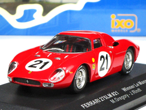  Ixo * Ferrari 275LM*65 year Le Mans wina-*1/43