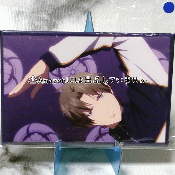 【刀剣乱舞】とうらぶ へし切長谷部 花丸 オープニングシーン スクエア缶バッジ