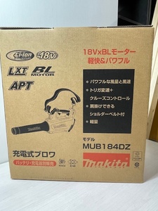 makita／マキタ 充電式ブロワ　MUB184DZ　　 未使用品