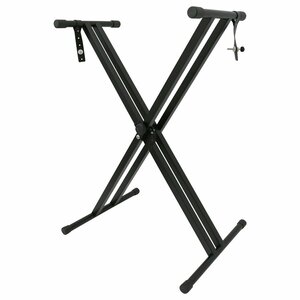  superior sense of stability height 7 -step adjustment keyboard stand X type double electronic piano electron keyboard keyboard stand 30~96.5cm home practice Studio Live 