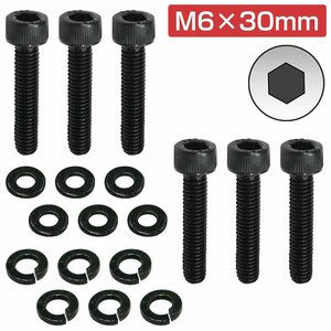 【送料無料】レカロ シート 固定用 高強度 ボルト M6×30 6本set SR1 SR2 SR3 SR4 SR5 LX LS LT A8 Cクラシック エルゴメド オルソペド