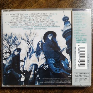 【国内盤CD帯付き】サヴァタージ エッジ・オブ・ソーンズ SAVATAGE EDGE OF THORNS 1993年国内初版の画像2