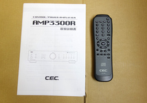 【動作確認済み】プリメインアンプ　CEC　 AMP3300R　_画像6