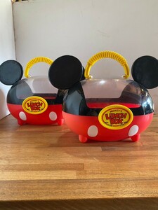 ディズニーランド ランチボックス ２個セット DISNEYLAND