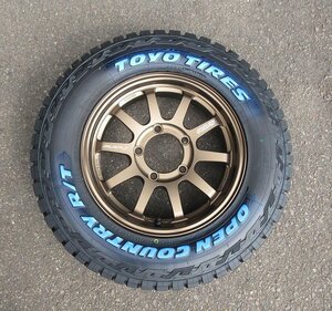 ジムニー RAYS　A-LAP-J　BR　16-5.5J+20　+　TOYO R/T 185/85R16 送料無料(除く、沖縄) ★