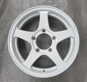 オフパフォーマーRT-5N+2 ホワイト+ヨコハマ ジオランダーA/T G015 185/85R16 ★5本 ジムニー JB23W/JB64W/JA系5H 　送料無料(除く、沖縄)