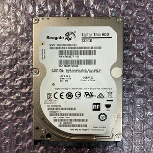 PCパーツ Seagate Laptop Thin HDD 320GB ST320LT012 2.5インチ/SATA 初期化済み