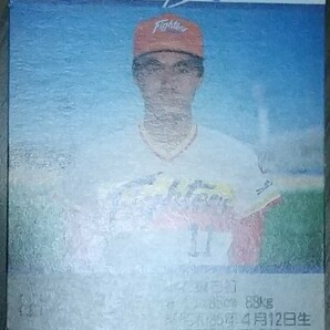 タカラプロ野球カードゲーム昭和６２年度日本ハムファイターズ 田中富生の画像3