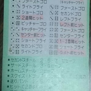 タカラプロ野球カードゲーム昭和５７年度広島東洋カープ 長嶋清幸の画像4